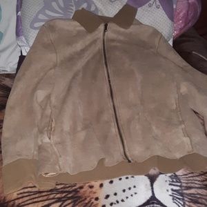 Coaco faux suede jacket